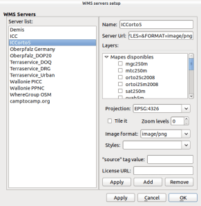Merkaator WMS editor