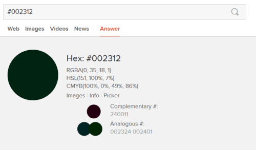 DuckDuckGo HEX color