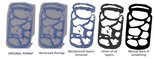 Vectorizing a logo, steps.