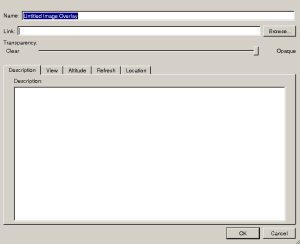 Google Earth add image overlay